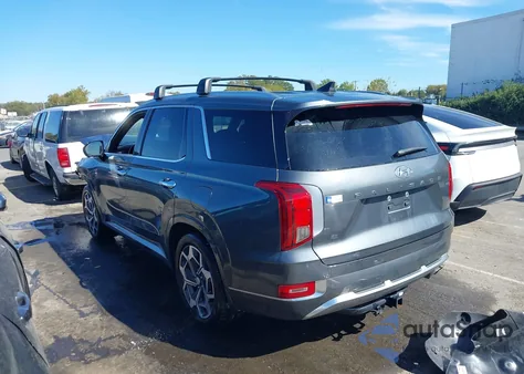 2021 Hyundai Palisade Calligraphy z USA, uszkodzony, nr VIN KM8R7DHEXMU329275